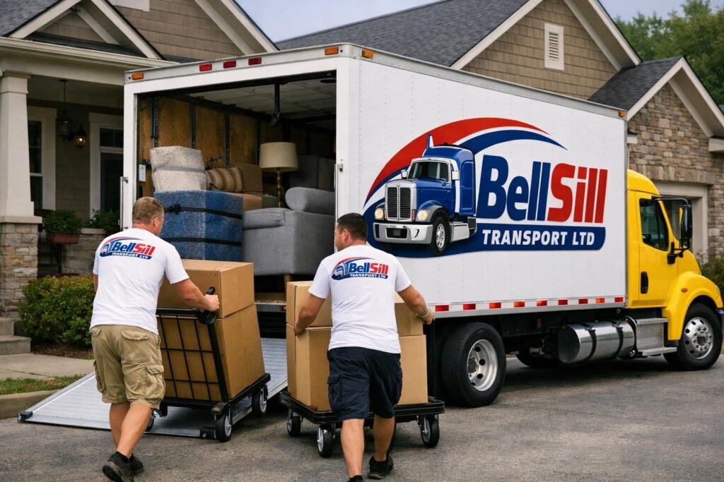Residential Delivery Servies in Edmonton-BellSill Transport LTD